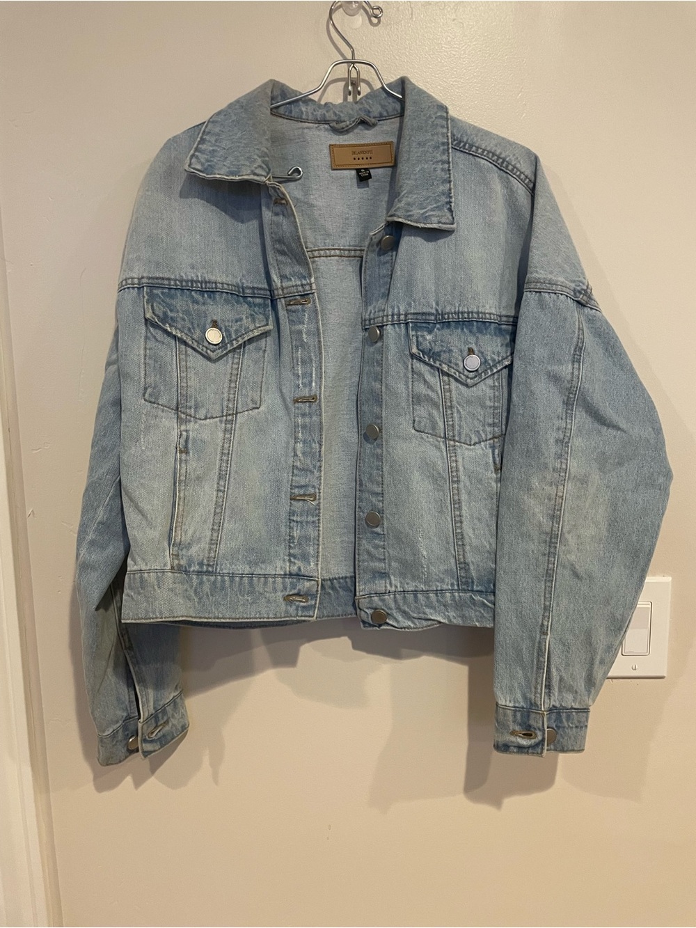 Blank NYC Light Blue Denim Jacket